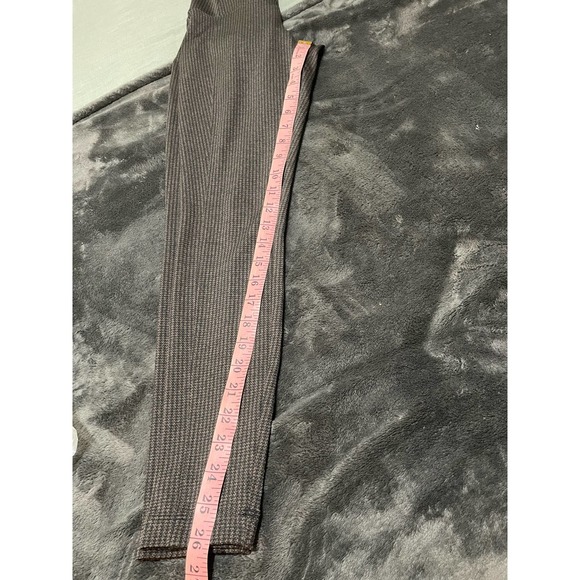 Athleta Delancey Houndstooth Tights Leggings Pants Brown Black XXS - Picture 8 of 11